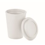 MP3416350 vaso de doble pared pp 300 ml blanco polipopileno 2