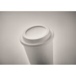 MP3416350 vaso de doble pared pp 300 ml blanco polipopileno 3