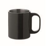 MP3416490 taza doble pared 300 ml negro acero inoxidable 1