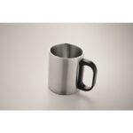 MP3416510 taza doble pared 300 ml plateado acero inoxidable 2