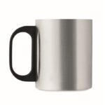 MP3416510 taza doble pared 300 ml plateado acero inoxidable 3