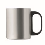 MP3416510 taza doble pared 300 ml plateado acero inoxidable 5