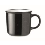 MP3416570 taza ceramica vintage 400 ml negro gres 1