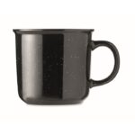 MP3416570 taza ceramica vintage 400 ml negro gres 3