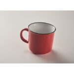 MP3416580 taza ceramica vintage 400 ml rojo gres 2