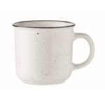 MP3416590 taza ceramica vintage 400 ml blanco gres 1