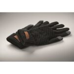 MP3417610 guantes tactiles de rpet negro rpet 4