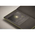 MP3417980 libreta a5 hojas papel recicl verde lima papel 4