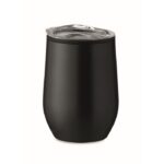 MP3418130 vaso de doble pared 350 ml negro acero inoxidable 2