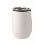 MP3418160 vaso de doble pared 350 ml blanco acero inoxidable 2