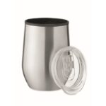 MP3418180 vaso de doble pared 350 ml plateado acero inoxidable 1