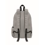 MP3418240 mochila de poliester rpet 600d gris rpet 3