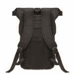 MP3418270 mochila canvas lavado rolltop negro lona 3