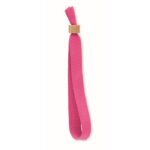 MP3418370 pulsera de poliester rpet fucsia rpet 1