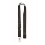 MP3418420 lanyard coton 20mm negro algodon 2