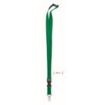 MP3418460 lanyard coton 20mm verde algodon 1