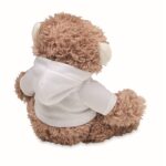 MP3419020 mueco peluche forma de mono blanco poliester 2