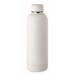 MP3419270 botella acero inox reciclado blanco acero inoxidable 1