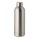 MP3419300 botella acero inox reciclado plateado acero inoxidable 1