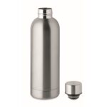 MP3419300 botella acero inox reciclado plateado acero inoxidable 2