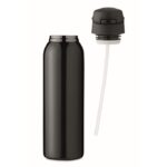 MP3420130 botella de doble pared 580 ml negro acero inoxidable 4