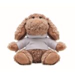 MP3420310 peluche de perro blanco poliester 3