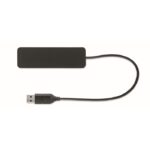 MP3420420 hub usb c de 4 puertos negro abs 5