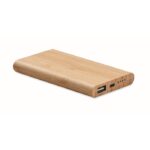 MP3420450 power bank de bambu 4000 mah natural bambu 1