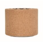 MP3420510 altavoz redondo de corcho beige bambu 3