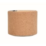 MP3420510 altavoz redondo de corcho beige bambu 5