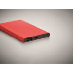 MP3420640 power bank tipo c de 4000 mah rojo aluminio 4