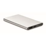 MP3420650 power bank tipo c de 4000 mah plateado aluminio 1