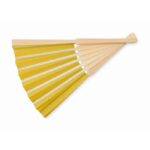 MP3420730 abanico de bambu amarillo papel 5