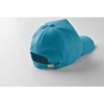 MP3420880 gorra beisbol rpet 5 pan azul turquesa rpet 2
