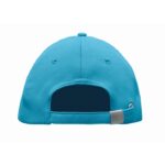 MP3420880 gorra beisbol rpet 5 pan azul turquesa rpet 4