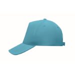 MP3420880 gorra beisbol rpet 5 pan azul turquesa rpet 6