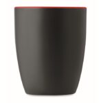 MP3421110 taza ceramica bicolor 290 ml rojo gres 3