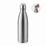 MP3421470 botella de doble pared 500 ml plateado acero inoxidable 1