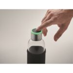 MP3421490 botella de vidrio con sensor negro vidrio 4