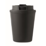 MP3421570 vaso de pp reciclado 300 ml negro polipopileno 3