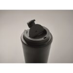 MP3421570 vaso de pp reciclado 300 ml negro polipopileno 5