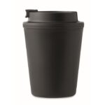 MP3421570 vaso de pp reciclado 300 ml negro polipopileno 7