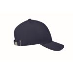 MP3421850 gorra beisbol 5 pan azul marino algodon 4