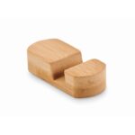 MP3422040 mini soporte telefono de bambu natural bambu 1