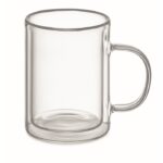 MP3422050 taza sublimacion doble pared transparente vidrio 1