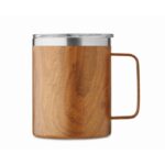 MP3422730 taza de doble pared 300 ml marron claro acero inoxidable 2