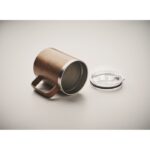 MP3422730 taza de doble pared 300 ml marron claro acero inoxidable 5