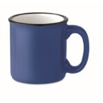 MP3424130 taza ceramica vintage azul real gres 1