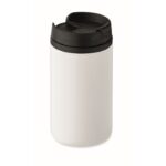 MP3424150 vaso de doble capa 250 ml blanco acero inoxidable 1