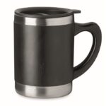 MP3424330 vaso de acero inoxidable 300ml negro acero inoxidable 1